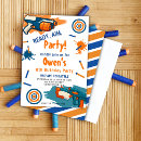 Search for gun birthday invitations Elite ammo