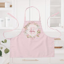 Search for pink watercolor aprons Script
