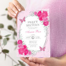 Search for magenta and silver invitations For kids