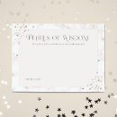 Search for pearls of wisdom Advice and wishes