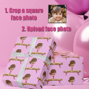 Search for girls gymnastics wrapping paper Cute