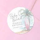 Search for pink beach stickers Baby on board