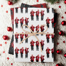 Search for dance wrapping paper Santa