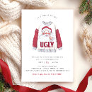 Search for tacky christmas invitations Let's get ugly