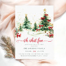 Search for pine christmas invitations Festive