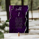 Search for silver numbers table wedding table cards Modern