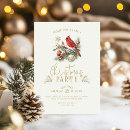 Search for cardinal christmas invitations Festive