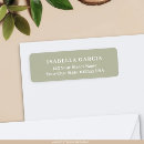 Search for contemporary return address labels Stylish