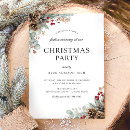 Search for evergreen christmas invitations Winter