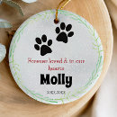 Search for loss pet memorial ornaments Loss of a dog