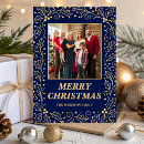 Search for navy christmas cards Family photo christmas