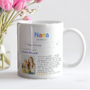 Search for funny nana mugs For her
