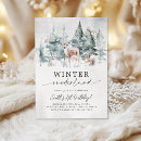 Search for winter onederland 1st birthday invitations Modern
