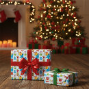 Search for sesame street christmas wrapping paper Pattern