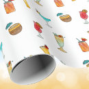 Search for drinks wrapping paper Cocktails