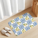 Search for french country bath mats Blue yellow