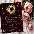 Search for star quinceanera invitations Moon