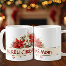 Search for poinsettia mugs Winter floral