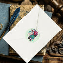 Search for japanese flower stickers Blue