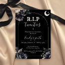 Search for funeral party invitations Gothic