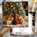 Search for violin christmas cards Music lover