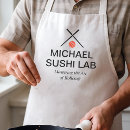 Search for restaurants aprons For him