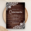 Search for country quinceanera invitations Barn wood