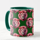 Search for pink lion mugs Cute
