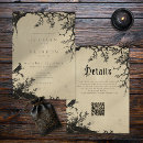 Search for crow invitations Vintage