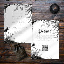 Search for birds wedding invitations Qr code
