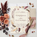 Search for boho feather wedding invitations Purple