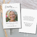 Search for bereavement invitations Remembrance