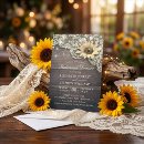 Search for sunflower rehearsal dinner invitations Lace