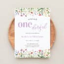 Search for wild and onederful birthday invitations Garden