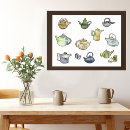 Search for teapot posters Watercolor