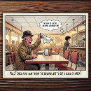 Search for restaurant postcards Waiter
