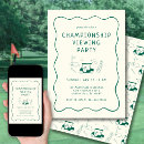 Search for watch party invitations Green