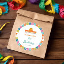 Search for mexican birthday stickers Sombrero