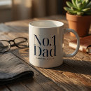 Search for no 1 dad mugs Dad from kids
