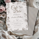 Search for stripe pattern baby shower invitations Gender neutral