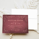 Search for red grape invitations Bride