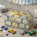 Search for fast gift wrap Chequered flag