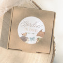 Search for woodland animals round stickers Gender neutral