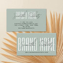 Search for mint business cards Trendy