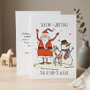 Search for snowman christmas cards Greenery