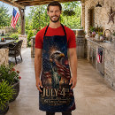 Search for 4th of july aprons Red white blue