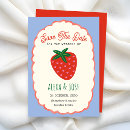 Search for fruit save the dates Cute