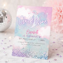 Search for cloud 9 birthday invitations Girl