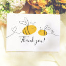 Search for bee thank you cards Cute