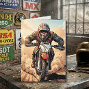 Search for motocross birthday cards Dirt bike